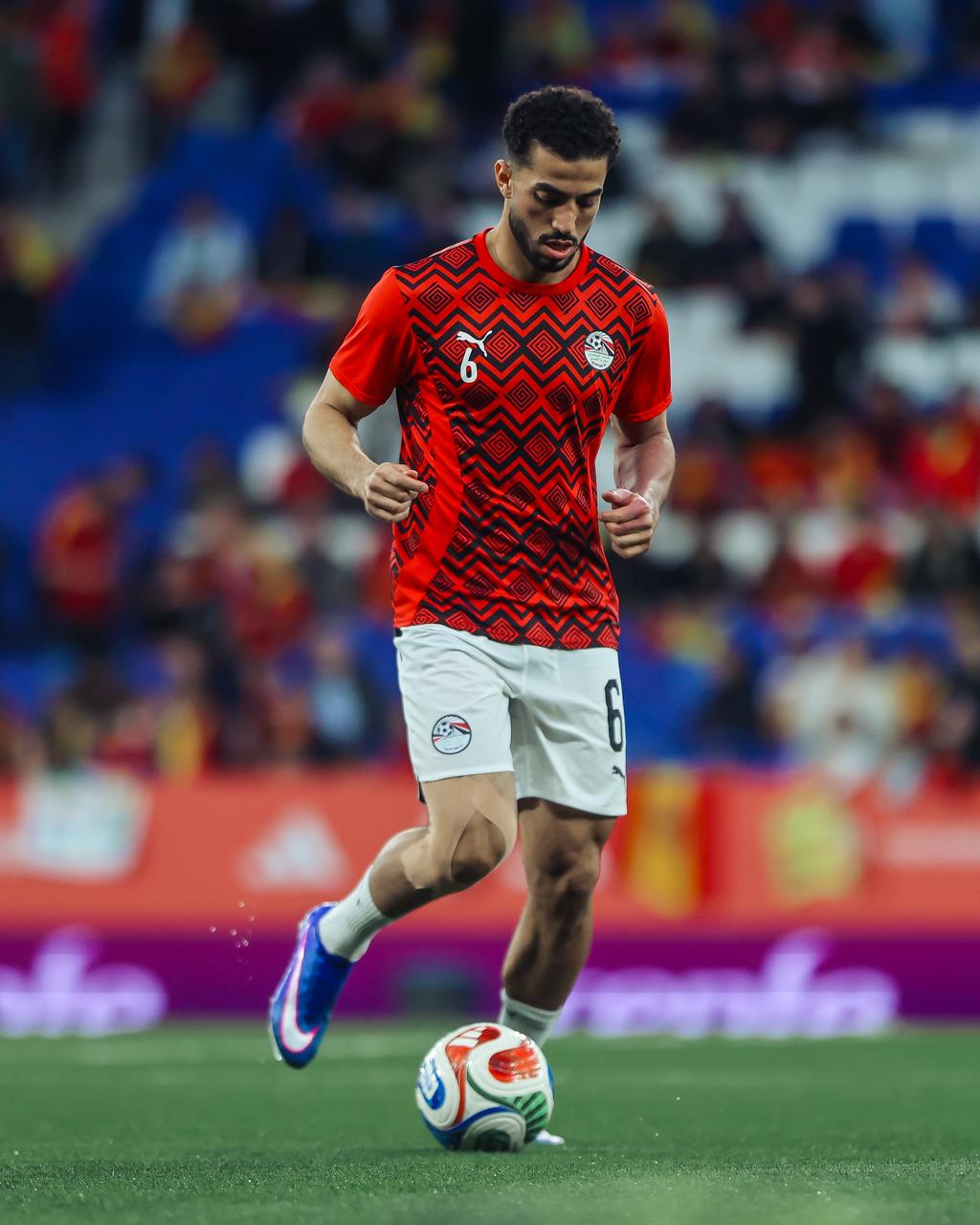 أحماء منتخب مصر قبل مواجهة إسبانيا