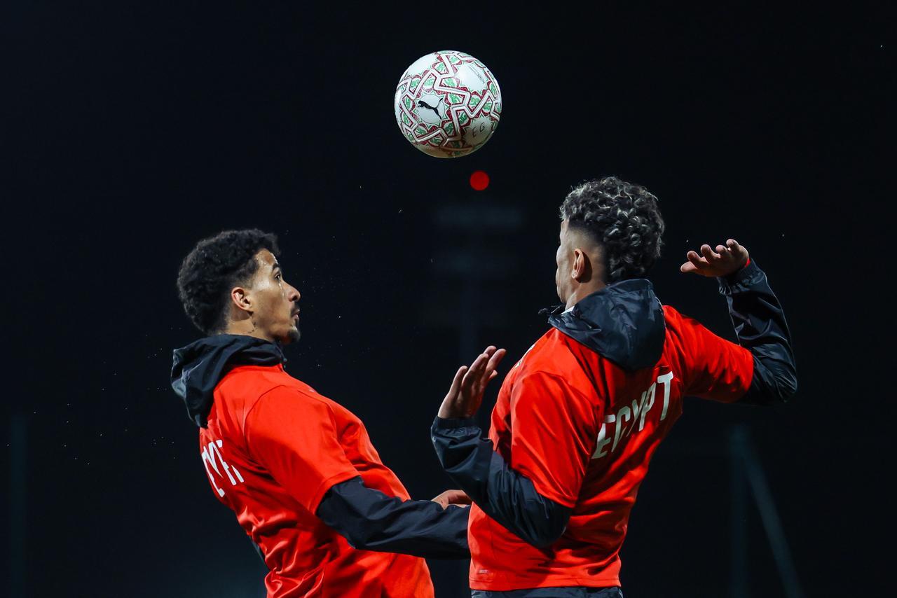 منتخب مصر يختتم تدريباته استعداداً لمواجهة زيمبابوي غداً 