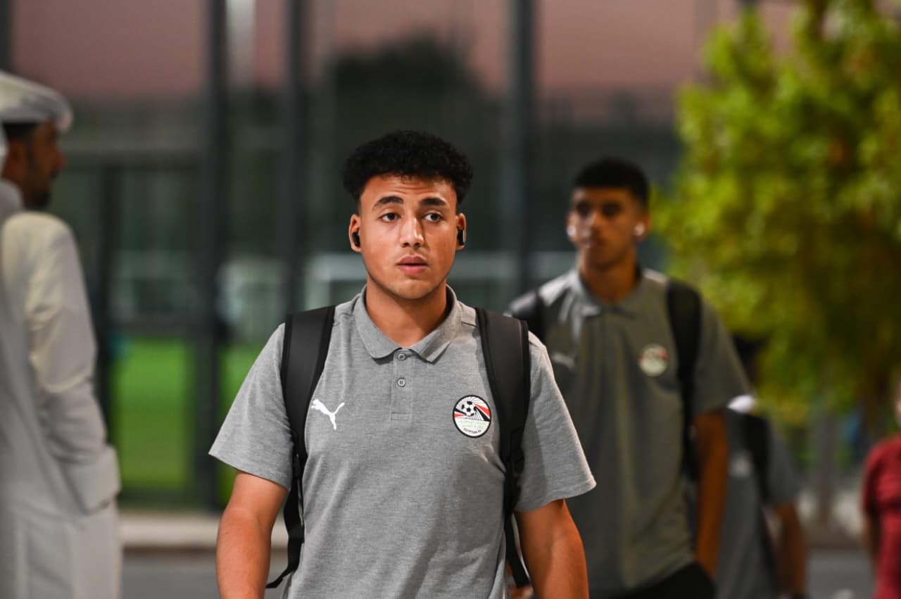 منتخب مصر تحت ١٧ سنة قبل مواجهة قطر الودية