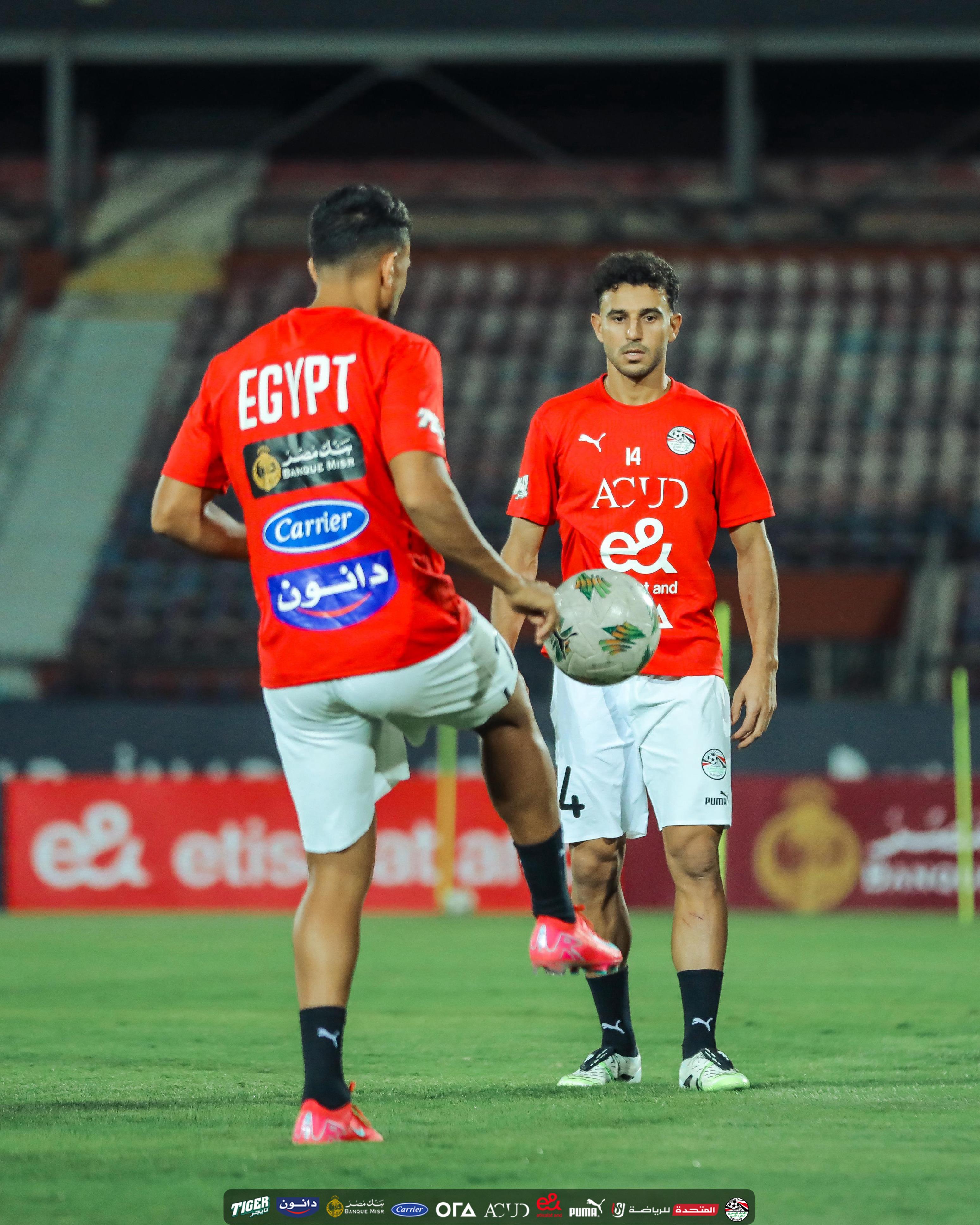 منتخب مصر يخوض أول تدريباته استعداداً لمواجهة إثيوبيا في تصفيات المونديال