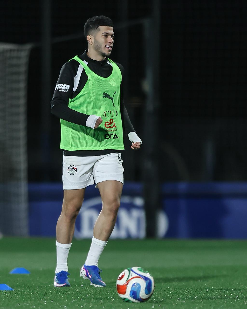 منتخب مصر يخوض تدريبه في "إسبانيول" استعداداً لودية إسبانيا