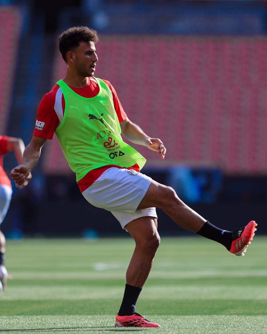 منتخب مصر يختتم تدريباته استعداداً لمواجهة البرازيل ودياً