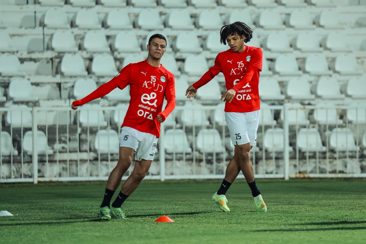 منتخب مصر يختتم تدريباته استعداداً لمواجهة كاب فيردي ودياً غداً