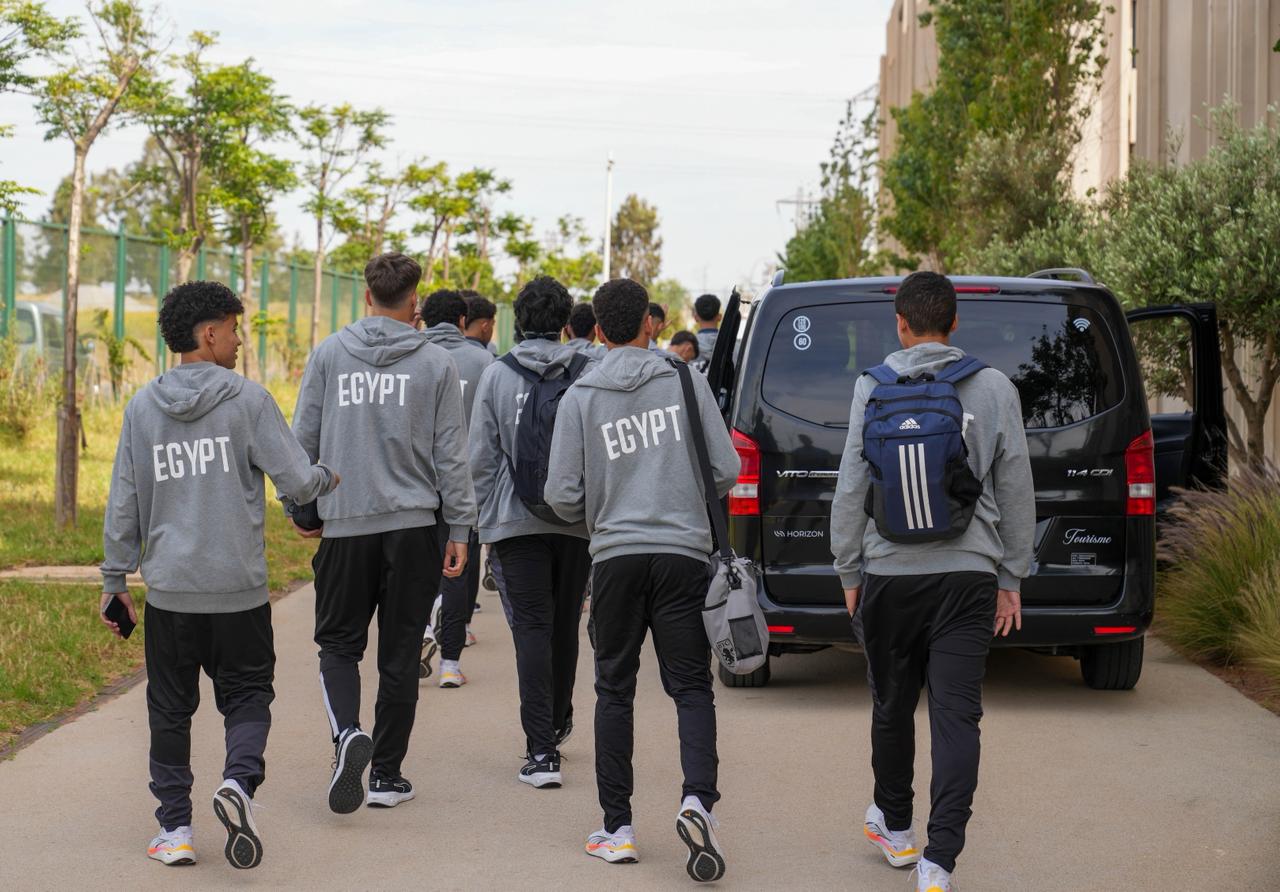 صور وصول بعثة منتخب الشباب للمغرب