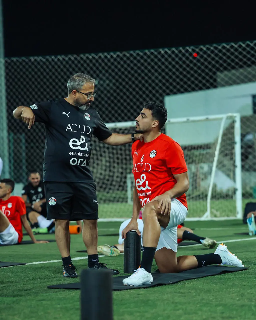 منتخب مصر يختتم تحضيراته لمواجهة أوزبكستان في دورة العين