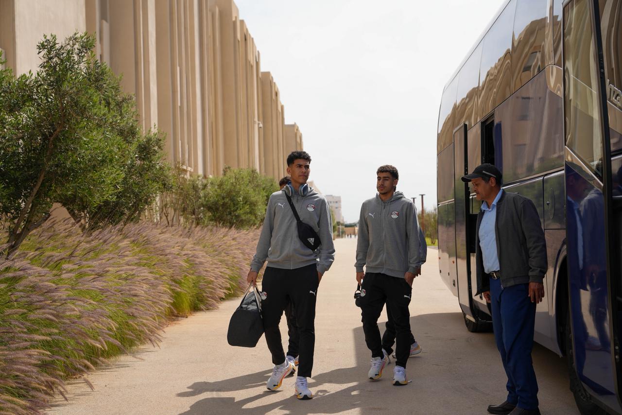 صور وصول بعثة منتخب الشباب للمغرب