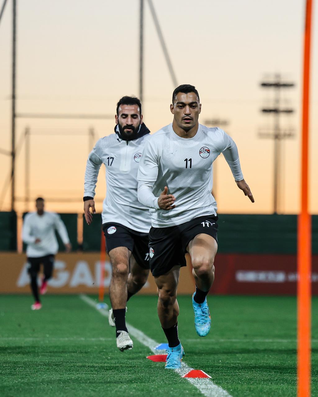 منتخب مصر يواصل تدريباته استعدادًا لضربة البداية أمام زيمبابوي في كأس الأمم الأفريقية