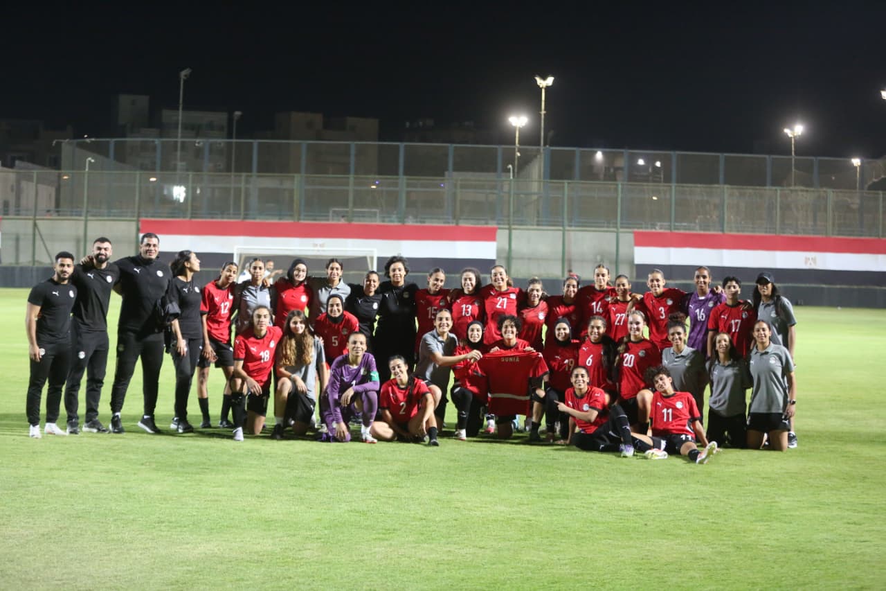 منتخب مصر للكرة النسائية  يفوز على تونس ودياً بركلات الترجيح 