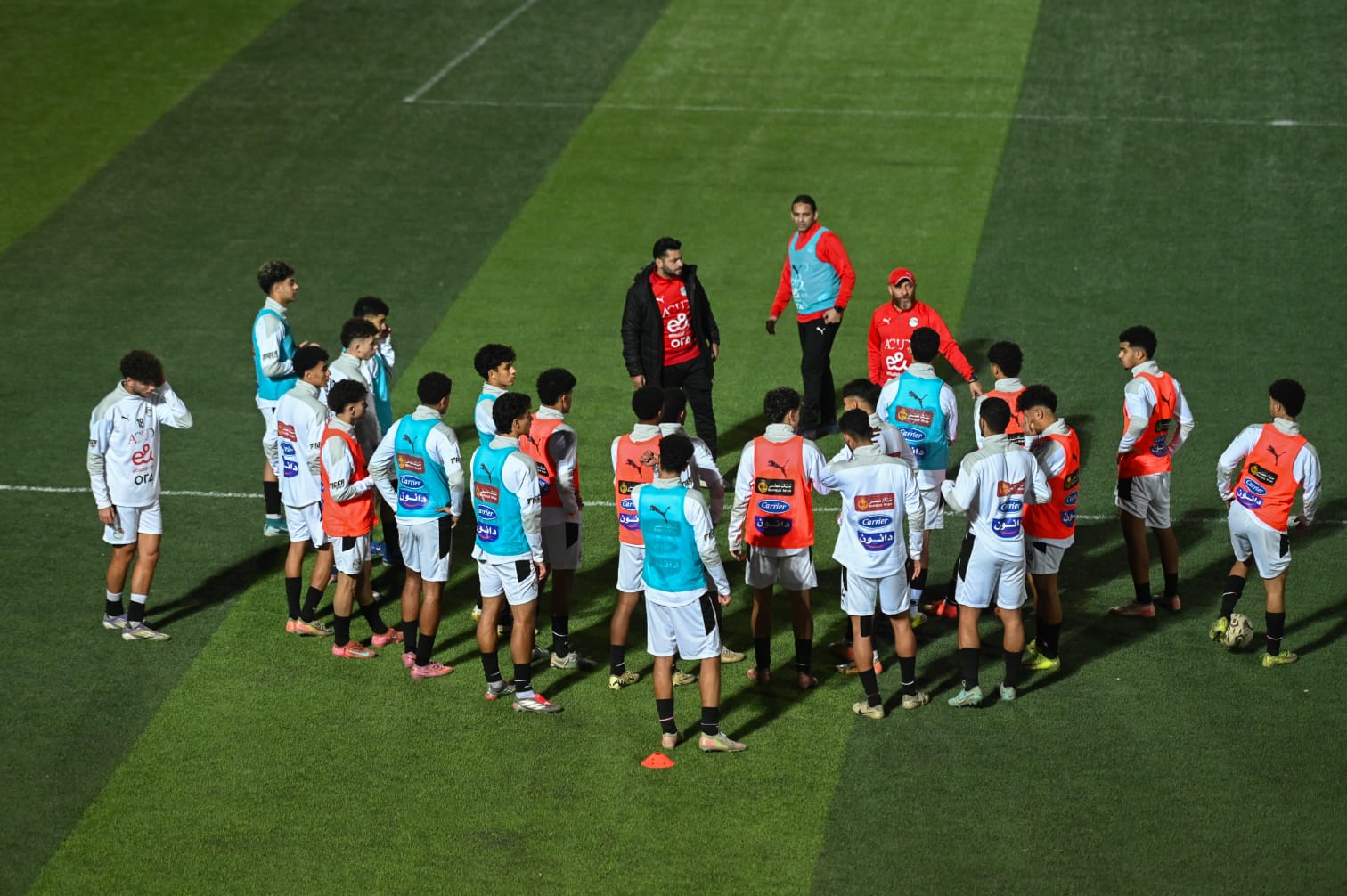 انطلاق معسكر منتخب الشباب