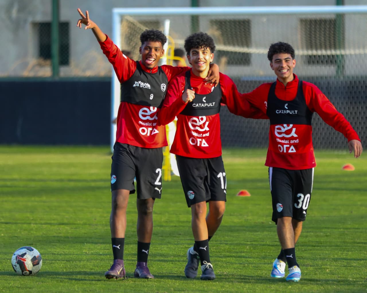 تدريب منتخب الناشئين استعداداً لأمم أفريقيا